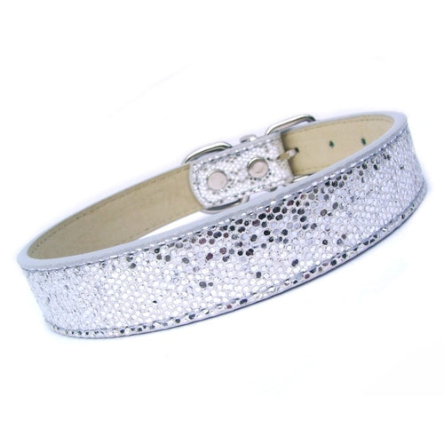 Disco Fever Hundehalsband – Glitzer & Stil für deinen Hund